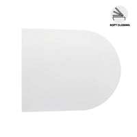 Sedile wc tonique soft closing bianco