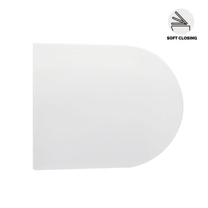 Sedile wc tonique soft closing bianco