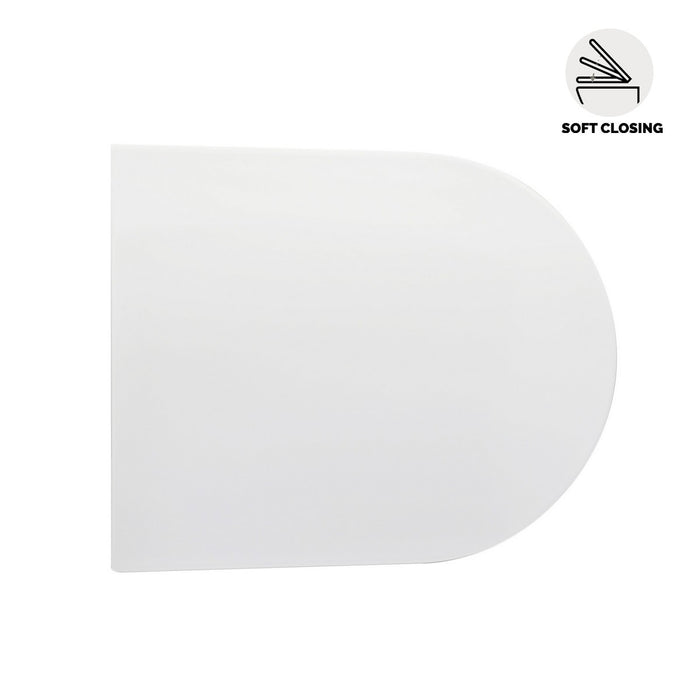 Sedile wc tonique soft closing bianco