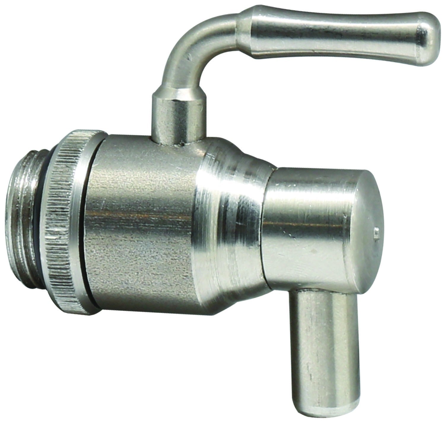 RUBINETTO INOX DROP TOP ANTIGOCCIA 1/2" PER CONTENITORE OLIO INOX