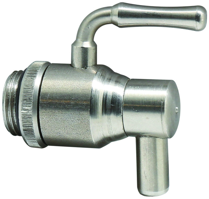 RUBINETTO INOX DROP TOP ANTIGOCCIA 1/2" PER CONTENITORE OLIO INOX