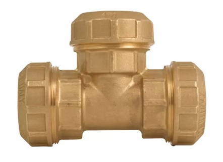 RACCORDO MANICOTTI A "T" TUBI IN POLIETILENE CON ATTACCO FILETATTO  1X32 ART.730