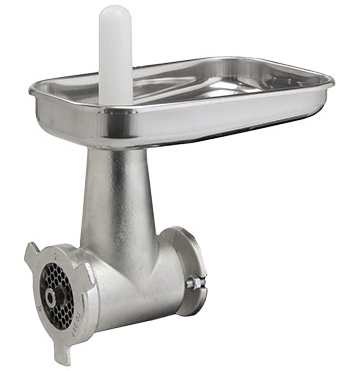 TRITACARNE N.12 CON COLTELLO E PIASTRA IN ACCIAIO PER MOTORI SPREMIPOMODRI REBER -8811N