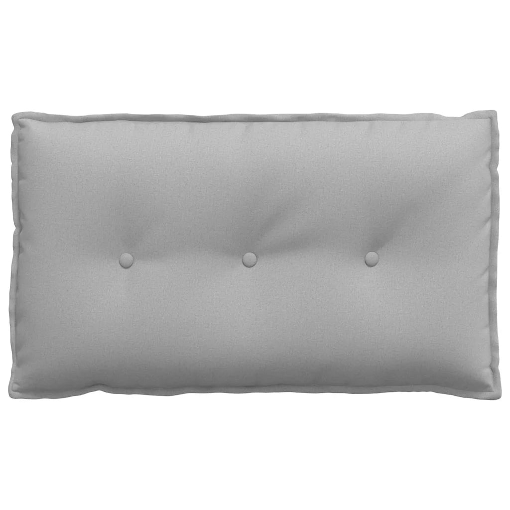 Cuscino per Schiena | Cuscino dorsale Grigio Nuvola 80 x 19 x 50 cm Tessuto