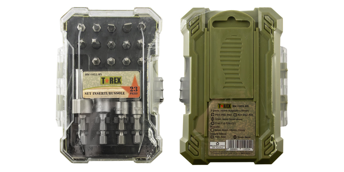 ASSORTIMENTO INSERTI E BUSSOLE DA 23 PEZZI DI ORECA