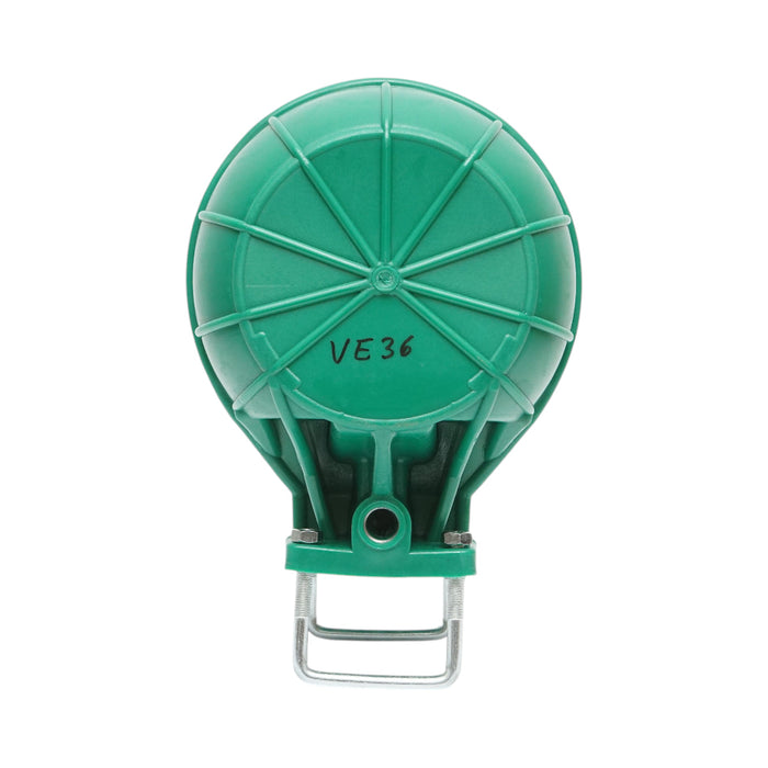 Abbeveratoio in plastica ultra resistente – 2.5 L Colore: verde Dimensioni: 300 × 240 × 90 mm