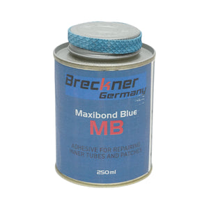 Adesivo blu per vulcanizzazione a freddo di toppe per pneumatici radiali e diagonali Maxibond Blue MB 250ml Breckner Germany