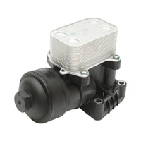 Alloggiamento filtro olio con radiatore – VW, Audi, Skoda, Seat Codici OEM: 03L115389C, 03L117021C, 3135519, 24003158