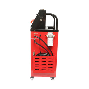 Cambio olio automatico 220V, doppio serbatoio 25L, pressione max 10 bar