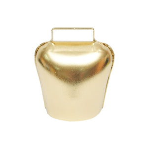 Campanello per pecore e bovini, talanga 11,5 cm, oro