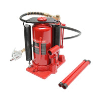 Cric idro‑pneumatico – 12 T Altezza di sollevamento: 260 – 510 mm Pressione massima di lavoro: 8,5 Bar Raccordo: 1/4”