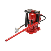 Cric idro‑pneumatico – 12 T Altezza di sollevamento: 260 – 510 mm Pressione massima di lavoro: 8,5 Bar Raccordo: 1/4”