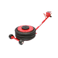 Cric pneumatico professionale 145–400 mm con cuscino ad aria pressione di esercizio 8-12Bar. Carico massimo 5T Breckner Germany