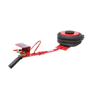 Cric pneumatico professionale 145–400 mm con cuscino ad aria pressione di esercizio 8-12Bar. Carico massimo 5T Breckner Germany