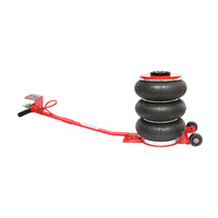 Cric pneumatico professionale 145–400 mm con cuscino ad aria pressione di esercizio 8-12Bar. Carico massimo 5T Breckner Germany