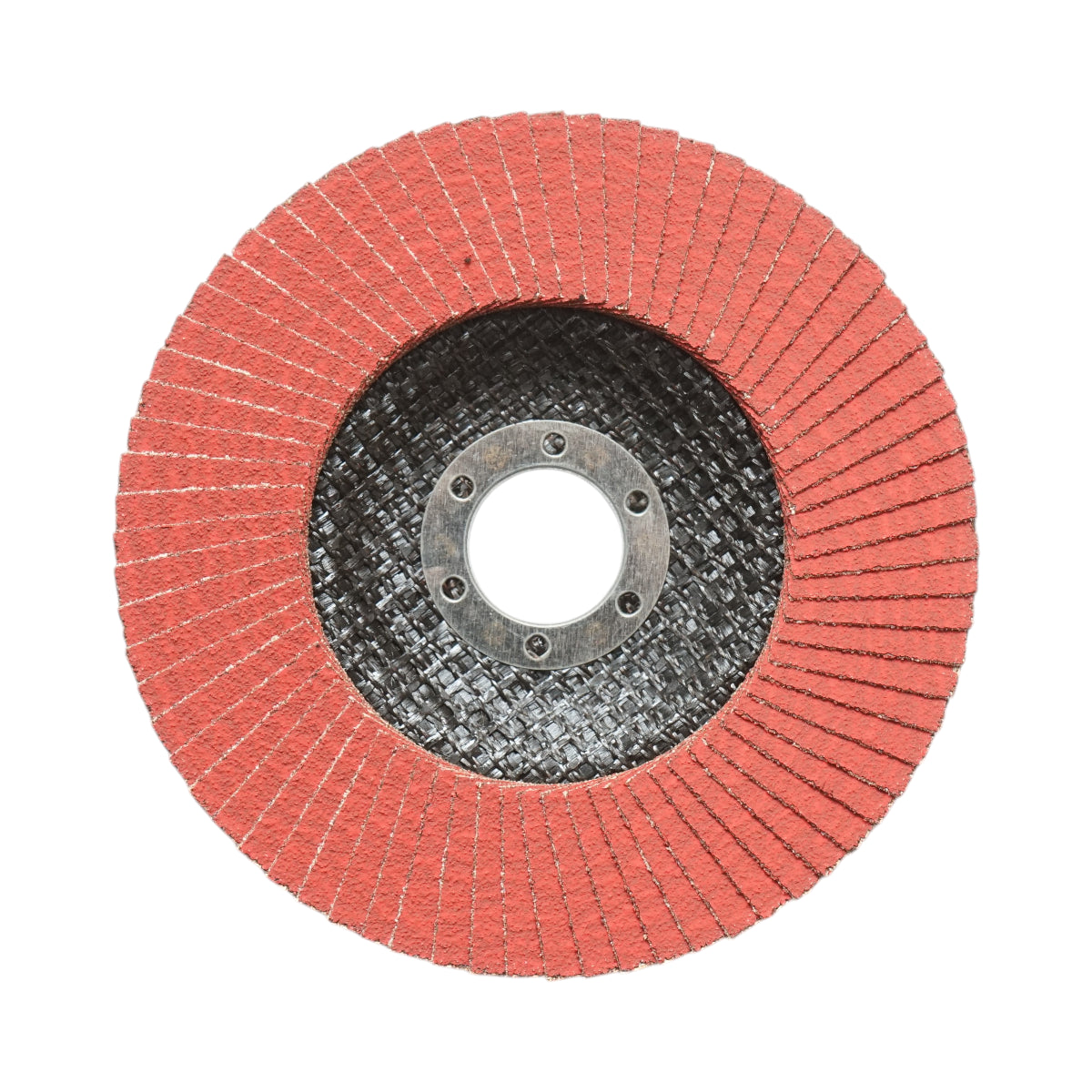 Disco lamellare abrasivo al corindone T27 CA100, 125x22mm per la levigatura/lucidatura di acciaio inossidabile e metallo Breckner Germany