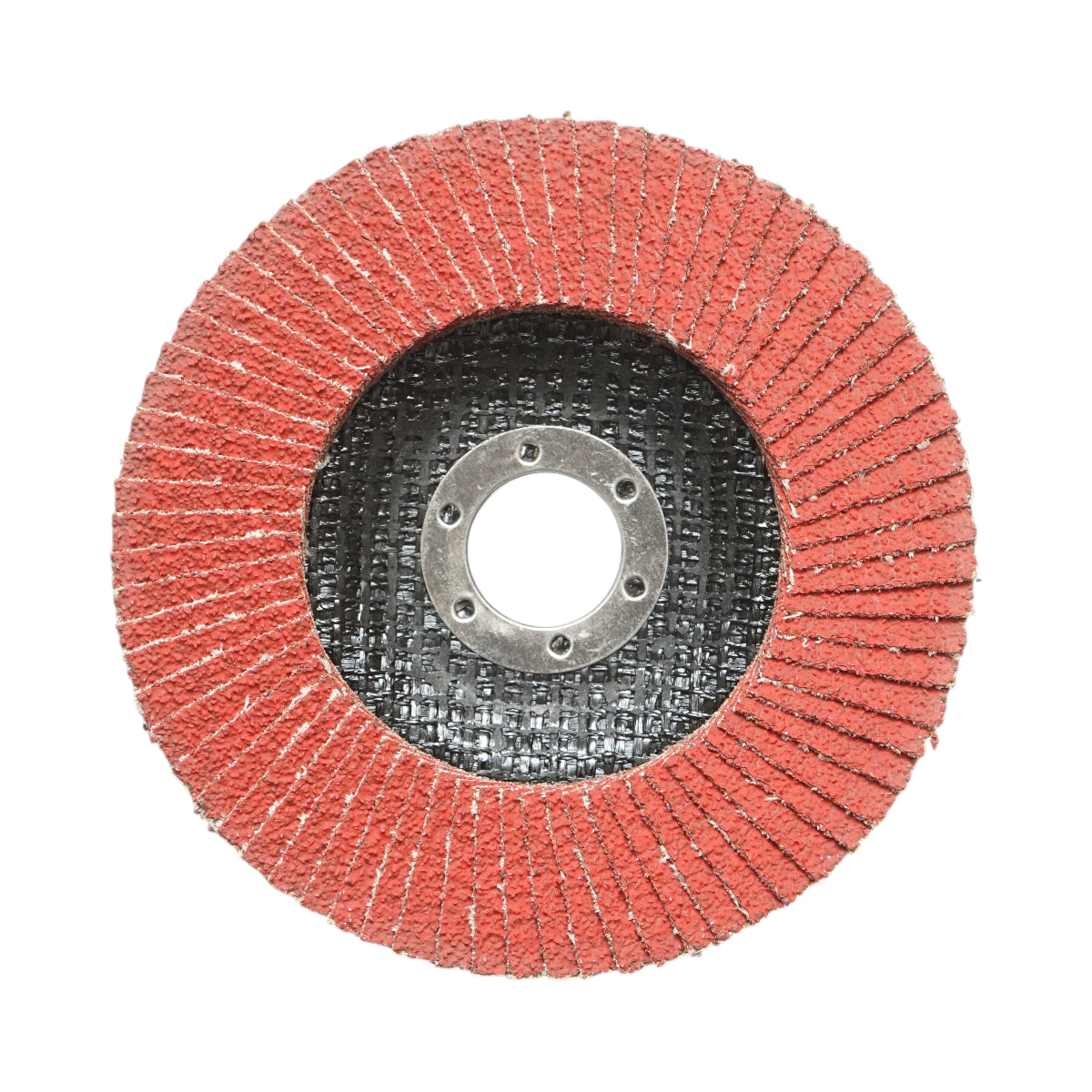 Disco lamellare abrasivo al corindone T27 CA40, 125x22mm per levigatura/lucidatura di acciaio inossidabile e metallo Breckner Germany