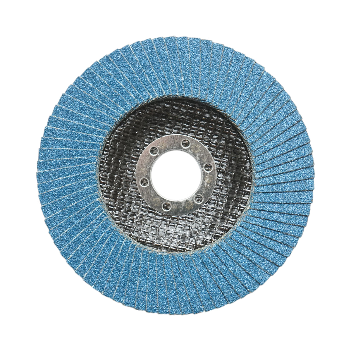 Disco lamellare in zirconia T27 ZA100, 125x22mm per levigatura/lucidatura di metalli e acciaio inossidabile Breckner Germany