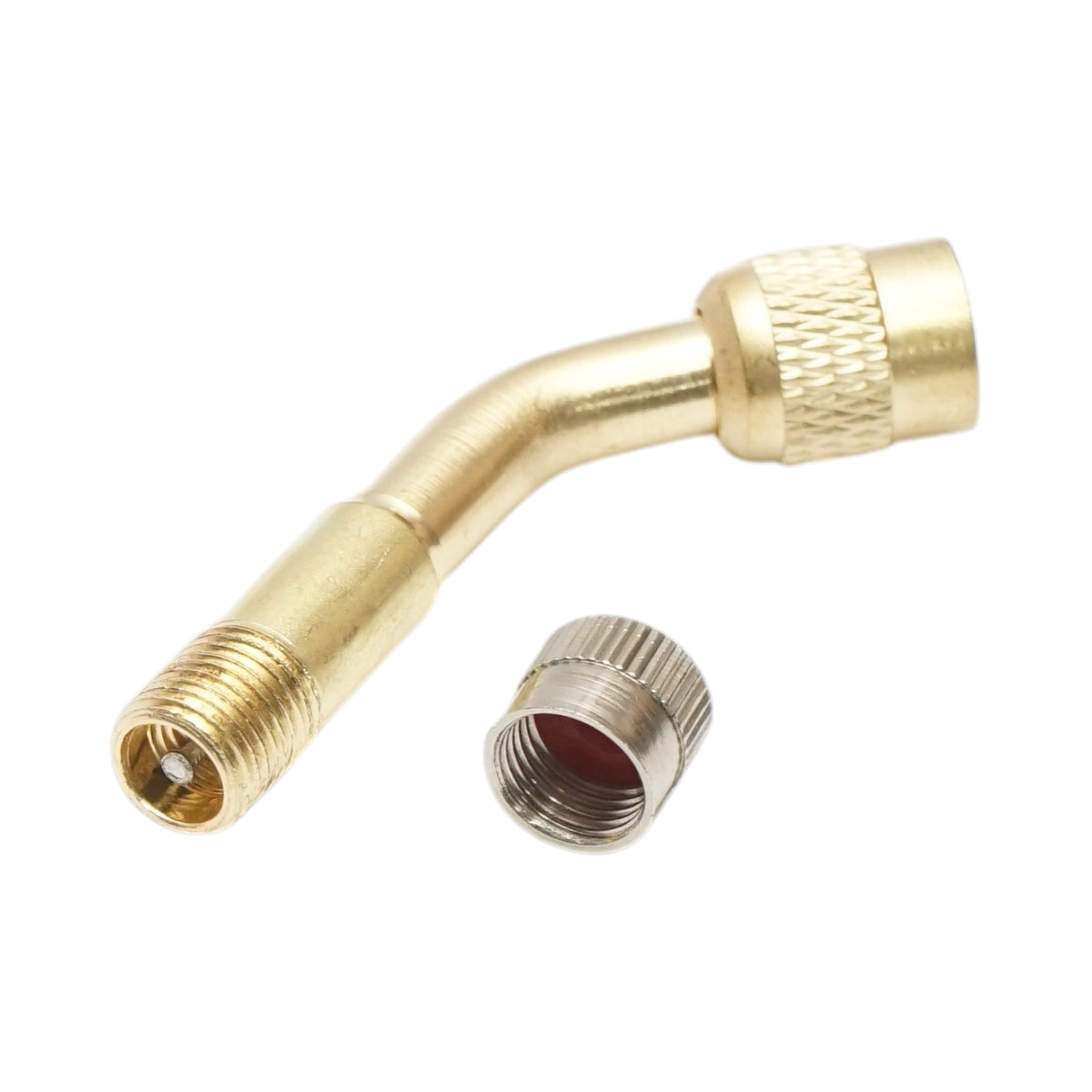 Estensione valvola ruota 135 gradi, lunghezza 34 mm