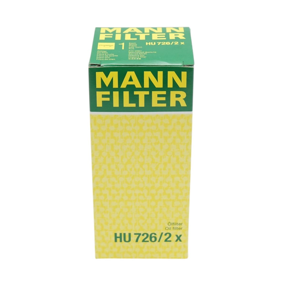 Filtro olio MANN FILTER HU726/2X