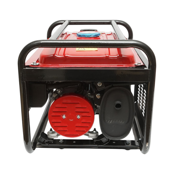 Generatore elettrico a benzina 2,5KW/220V, motore 7,5HP, avviamento manuale Breckner Germany