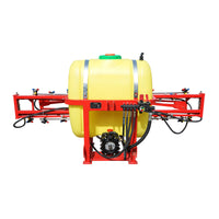 Gruppo diserbo da trattore 400 L, barra 12 m con 25 ugelli tripli Gruppo botte per diserbo