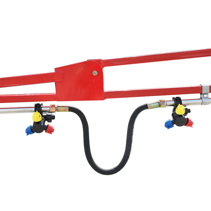 Gruppo diserbo da trattore 400 L, barra 12 m con 25 ugelli tripli Gruppo botte per diserbo