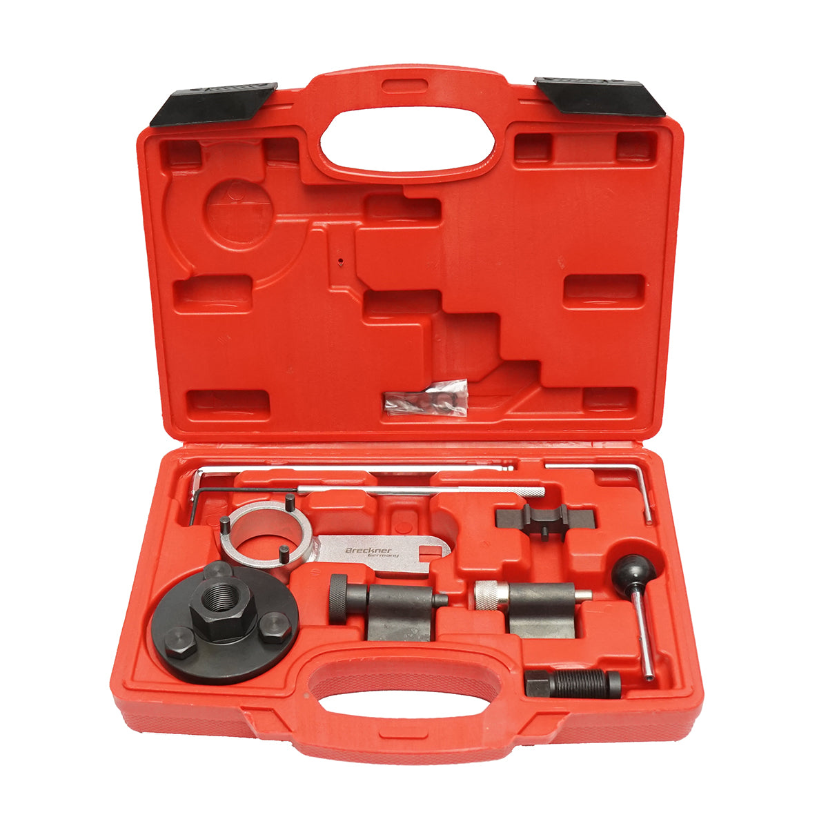 Kit di bloccaggio e fissaggio della cinghia di distribuzione per motori VAG 1.6, 2.0 TDI Breckner Germany