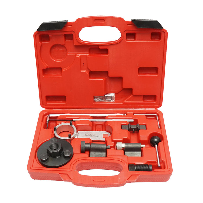 Kit di bloccaggio e fissaggio della cinghia di distribuzione per motori VAG 1.6, 2.0 TDI Breckner Germany