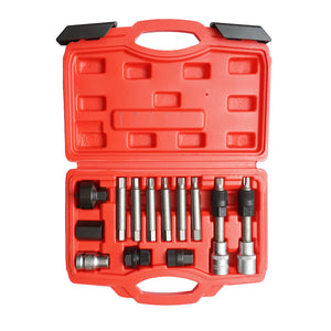 Kit di chiavi per l'installazione e la rimozione della puleggia dell'alternatore, 13 pezzi Breckner Germany