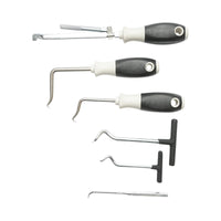 Kit ganci per estrazione guarnizioni, paraoli, o-ring 6 pezzi Breckner Germany