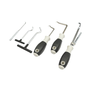 Kit ganci per estrazione guarnizioni, paraoli, o-ring 6 pezzi Breckner Germany