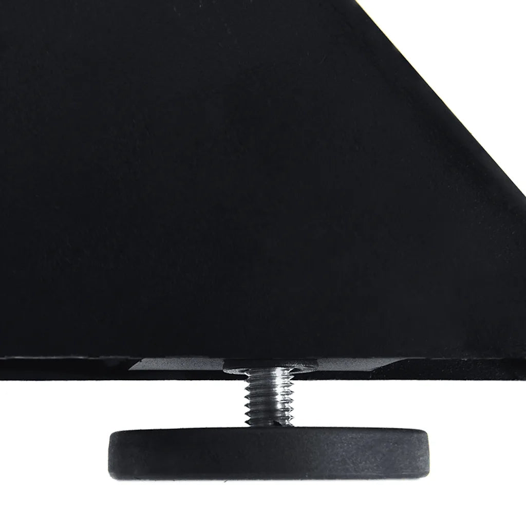 Gamba per Tavolo da Pranzo a Forma di Ragno Nero 150x78x(72-73) cm Acciaio