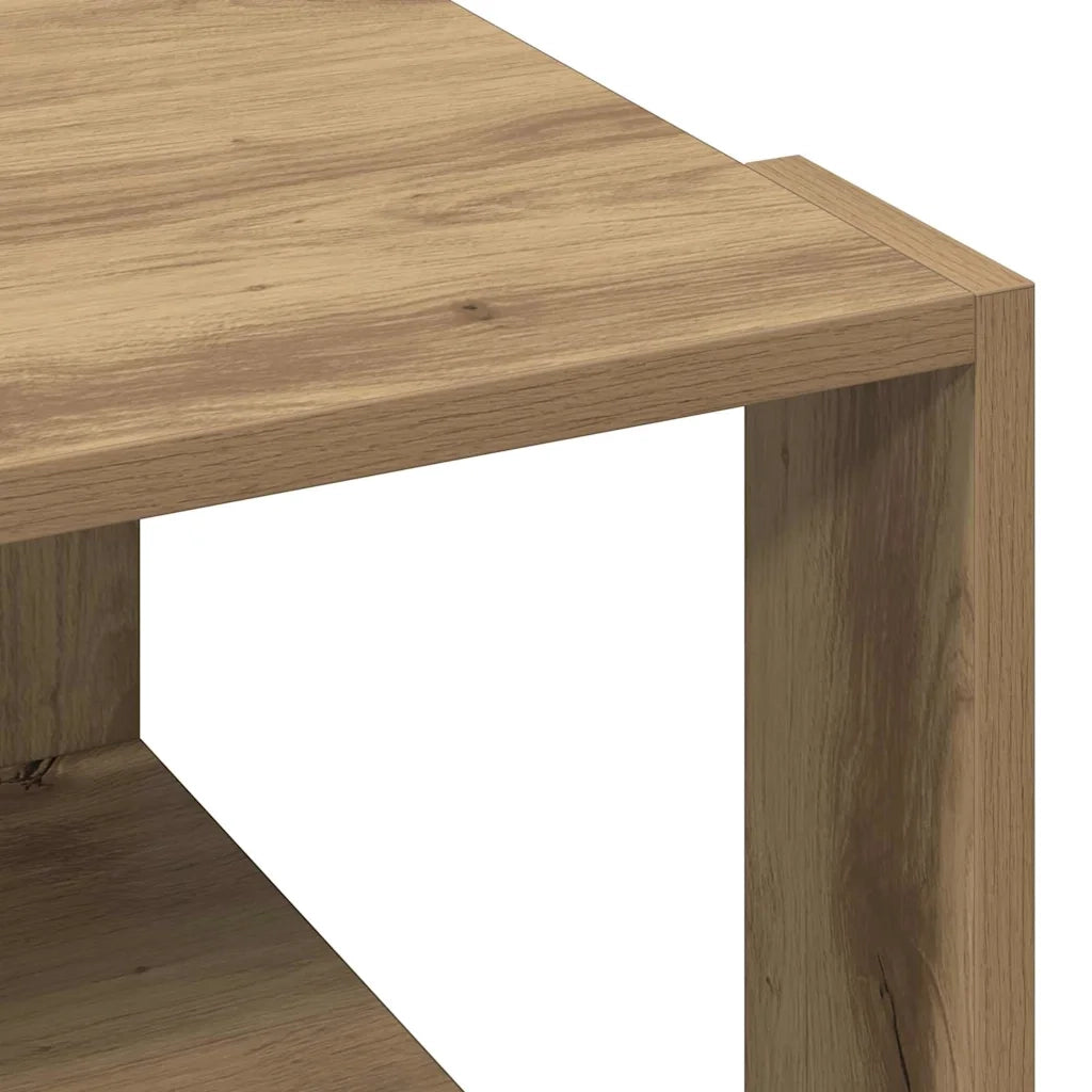 Tavolino da salotto Rovere artigianale 51,5 x 51,5 x 30 cm 869216