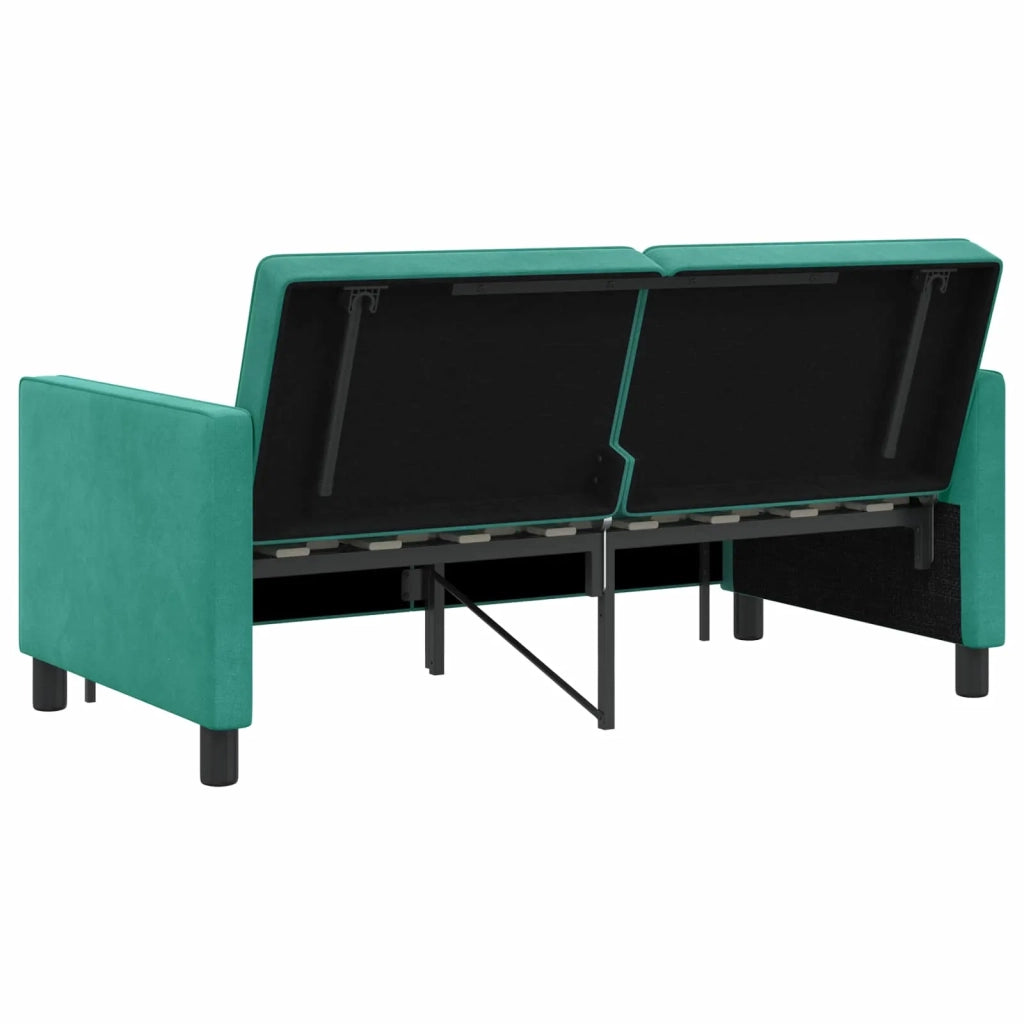 Divano letto Turchese Tessuto