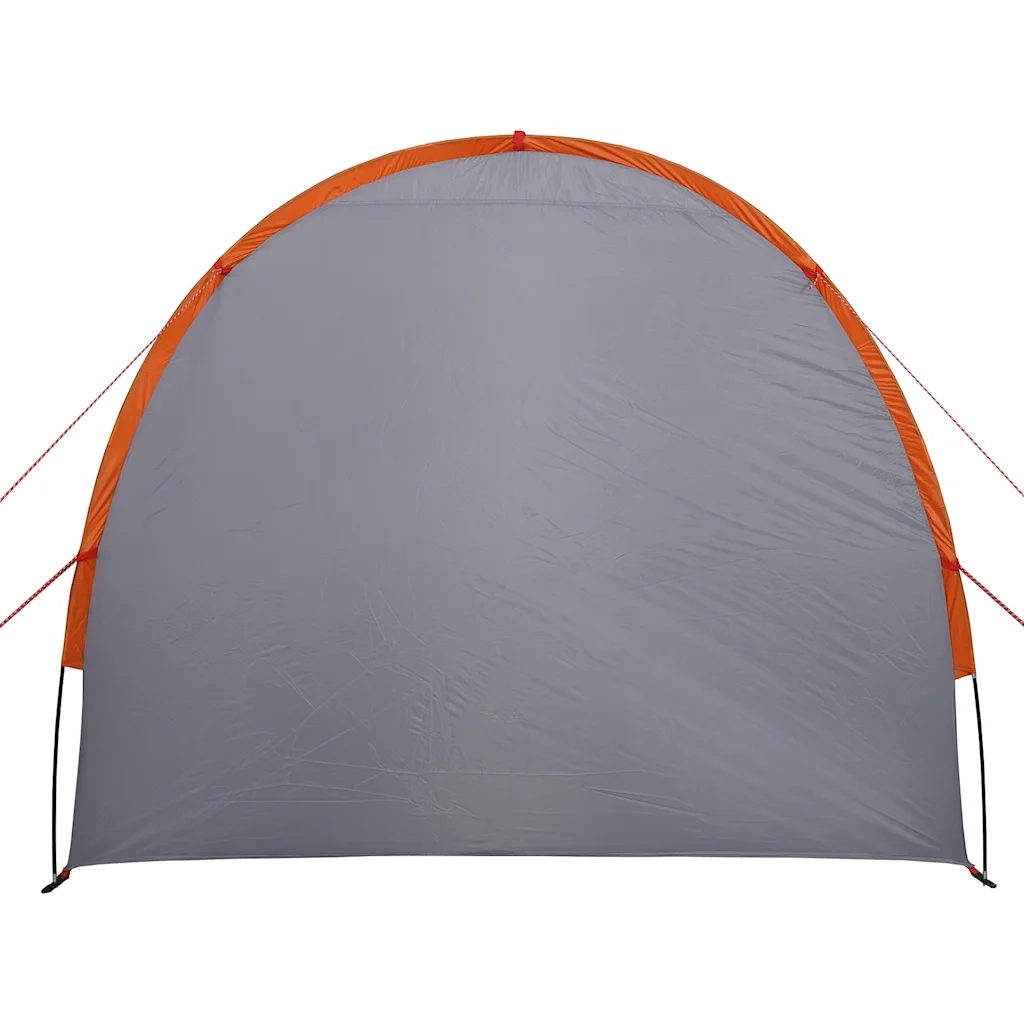 Tenda Portaoggetti Grigio e Arancione Impermeabile 94642