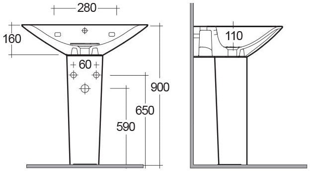 Colonna morning 75cm