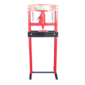 Pressa idraulica 20T, apertura regolabile 30-950mm, corsa pistone 0-120mm