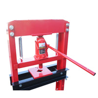 Pressa idraulica 20T, apertura regolabile 30-950mm, corsa pistone 0-120mm