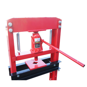 Pressa idraulica 20T, apertura regolabile 30-950mm, corsa pistone 0-120mm