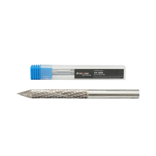 Punta cutter per calibrazione fori – patch pneumatici tipo “fungo” 8×104 mm, acciaio legato (mod. 94‑008) Breckner Germany