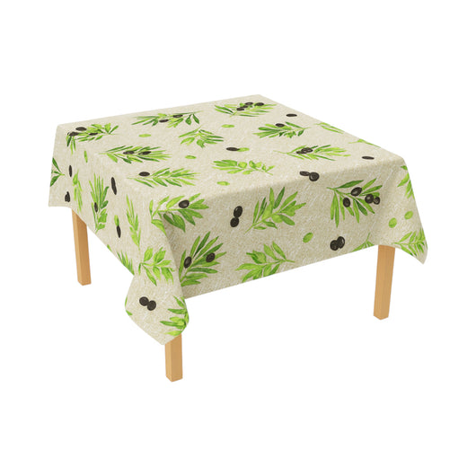 Rotolo tovaglia decorativa in PVC – modello mediterraneo Materiale: PVC con supporto tessile (45 g/m²)  Dimensioni rotolo: 1,37 × 20 m Breckner Germany