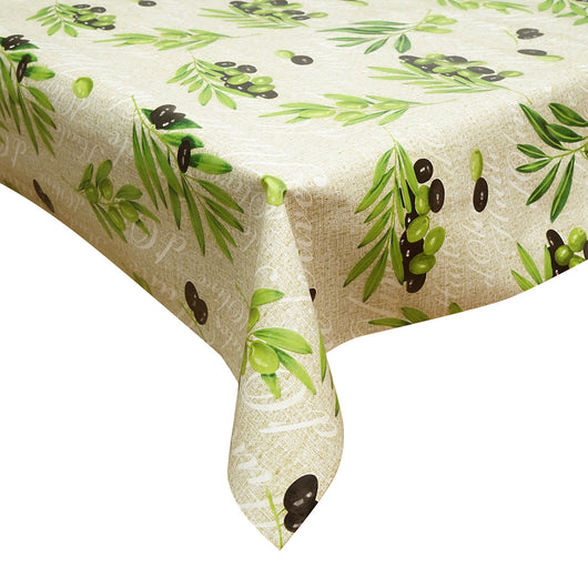 Rotolo tovaglia decorativa in PVC – modello mediterraneo Materiale: PVC con supporto tessile (45 g/m²)  Dimensioni rotolo: 1,37 × 20 m Breckner Germany