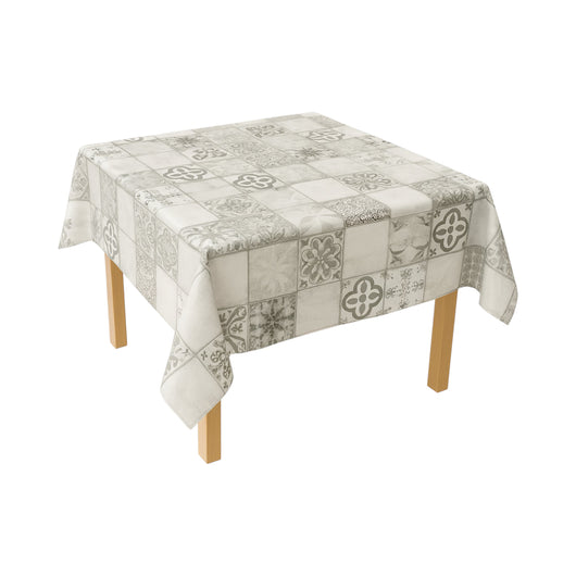 Rotolo tovaglia decorativa in PVC – modello mosaico vintage Materiale: PVC con supporto tessile (45 g/m²)  Dimensioni rotolo: 1,37 × 20 m Breckner Germany