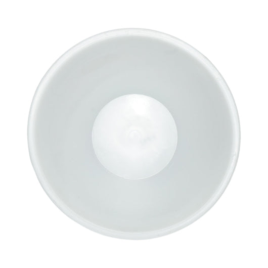 Secchio in plastica per alimentazione animali 12L bianco con manico in metallo