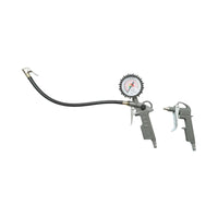 Set aria compressa da 5 pezzi con tubo a spirale da 5 m, pistola ad aria compressa per lavaggio, verniciatura, gonfiaggio e soffiaggio