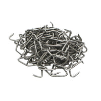 Set di 100 anelli nasali in filo metallico per maiali da 39 mm