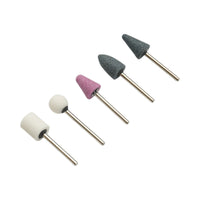 Set di 5 pietre abrasive con gambo da 3 mm Crownman