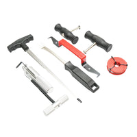 Set di 7 utensili per la rimozione del parabrezza Breckner Germany