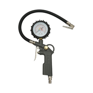 Set di aria compressa da 5 pezzi per verniciatura, soffiaggio, gonfiaggio, lavaggio con tubo a spirale da 5 m Breckner Germany